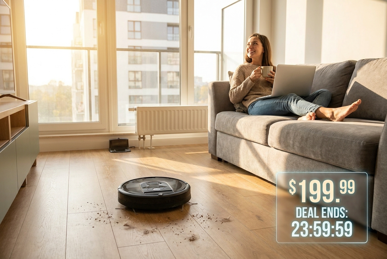 Today Only: Automate The Boring Stuff At Home With Smart Robot Vacuum Deals Under $200