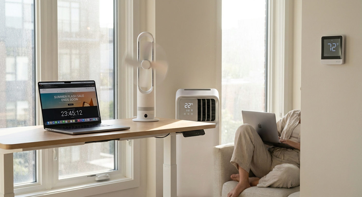 Today Only: Beat Summer Heat With Smart Fans and Portable AC Deals Up to 40% Off