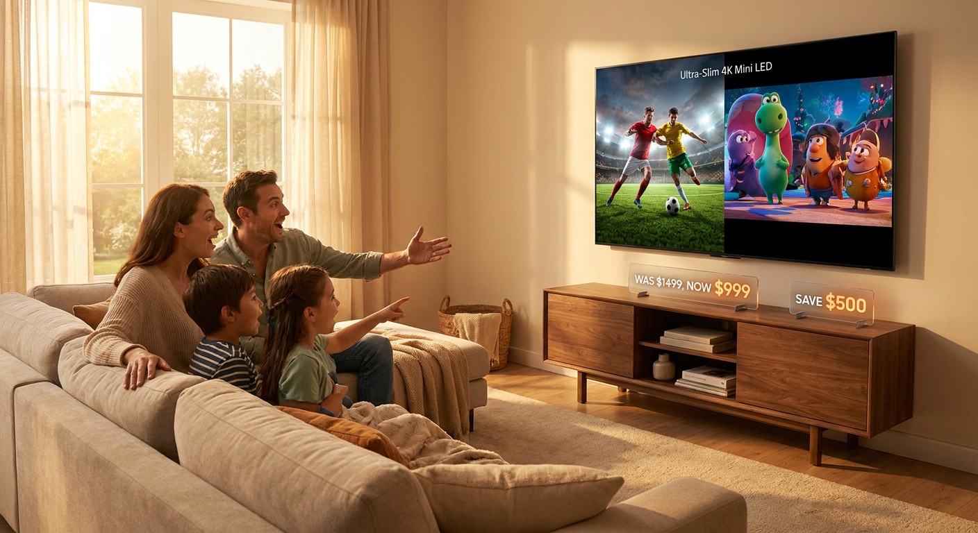 Today Only: 4K TV Blowout Deals Up To 60% Off To Finally Fix Your Living Room Screen