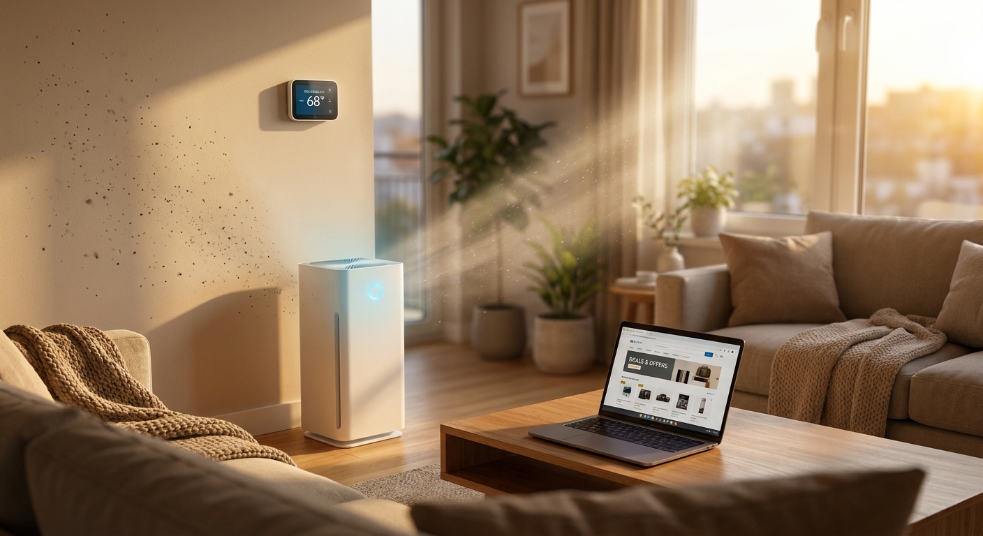 Today Only: Smart Thermostat & Air Purifier Deals That Finally Fix Your ‘My Place Is Always Stuffy And Dusty’ Problem