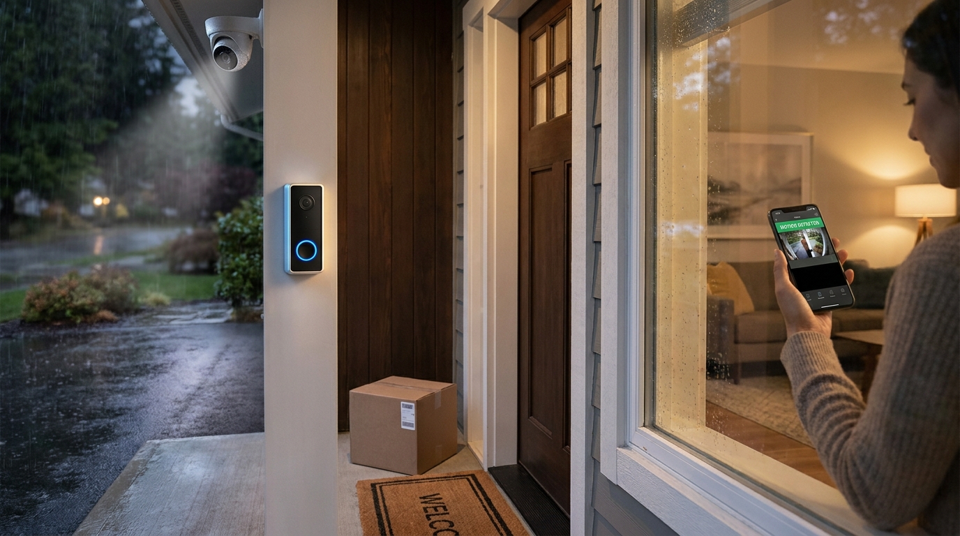 Today Only: Video Doorbell & Outdoor Camera Deals That Finally Fix Your ‘I Never See What Actually Happened On My Porch’ Problem