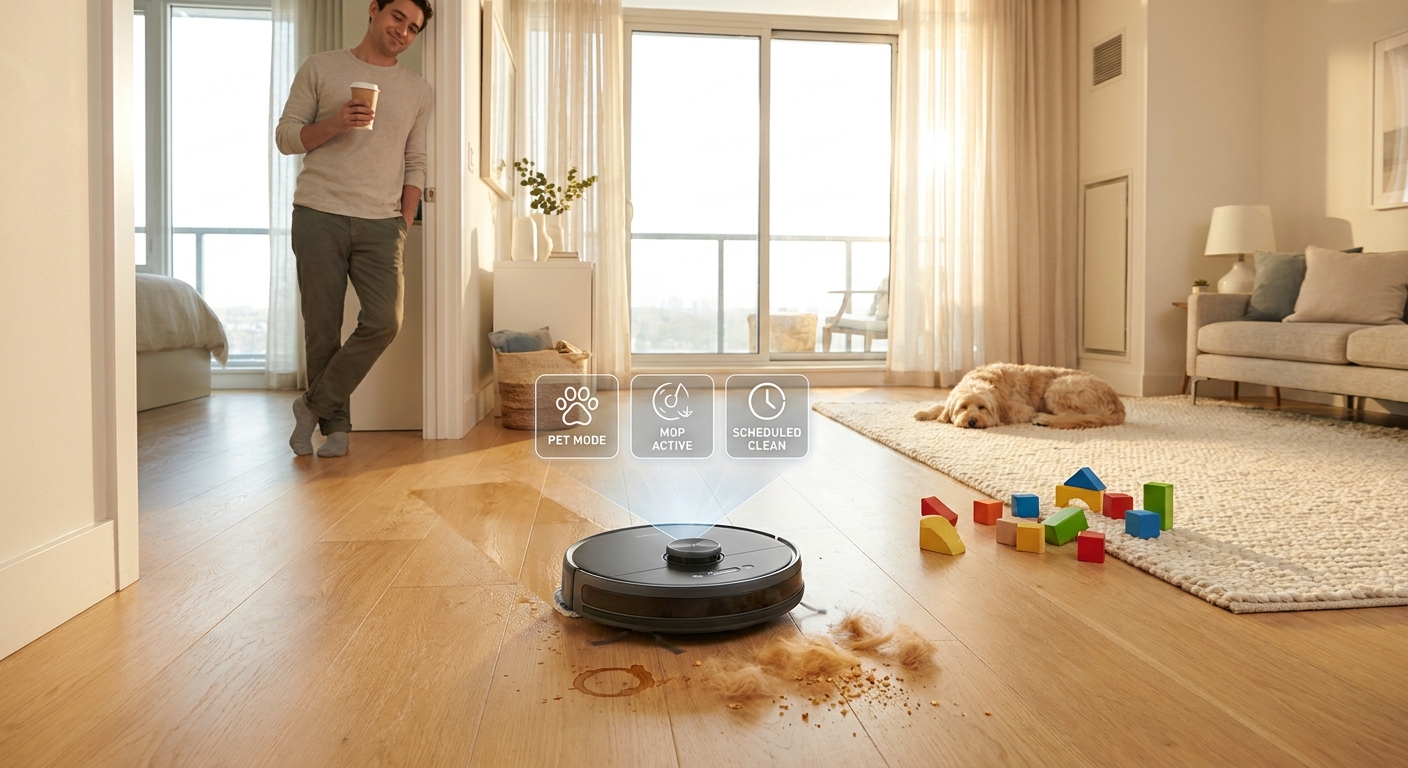 Today Only: Robot Vacuum & Mop Deals That Finally Fix Your ‘My Floors Are Always Dirty And I’m Always Tired’ Problem