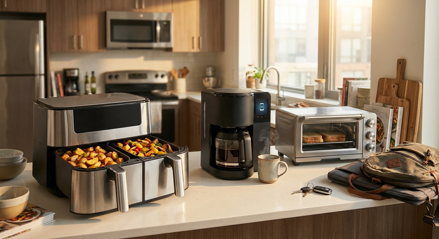 Today Only: Air Fryer & Smart Coffee Maker Deals That Finally Fix Your ‘Why Is My Kitchen So Slow In The Morning?’ Problem