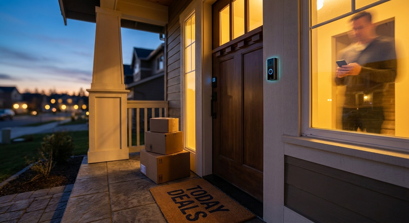 Today Only: Smart Lock & Video Doorbell Deals That Finally Fix Your ‘Why Do I Only Feel Safe When I’m Actually At Home?’ Problem