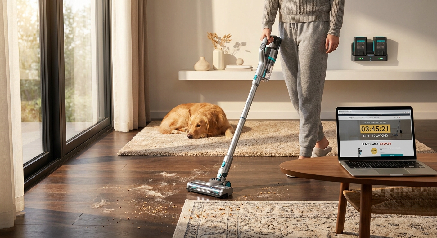 Today Only: Cordless Stick Vacuum Deals That Finally Fix Your ‘Why Is My Floor Still Gross When I Literally Just Cleaned?’ Problem