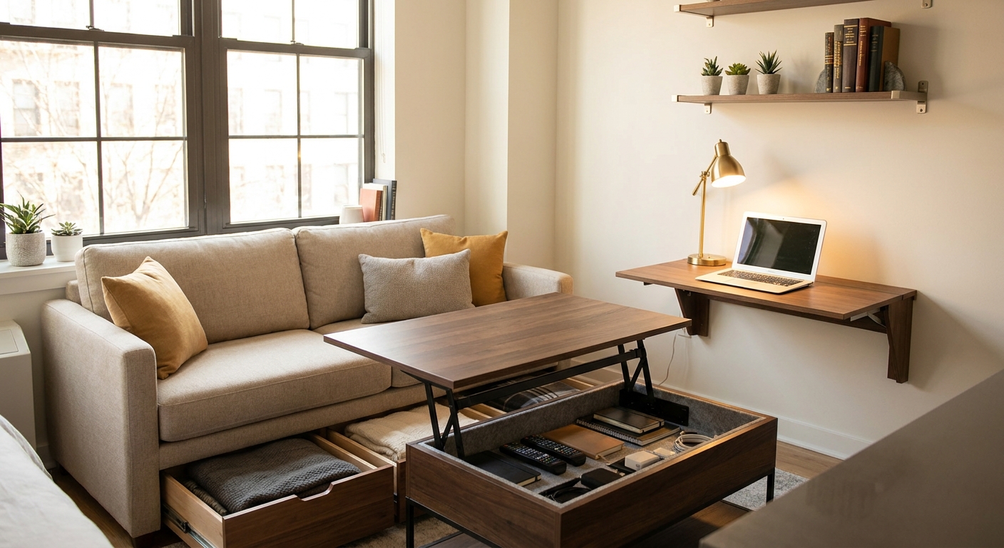 Today Only: Smart Space-Saving Furniture Deals That Finally Fix Your ‘Why Does My Small Place Always Feel So Cramped And Cluttered?’ Problem